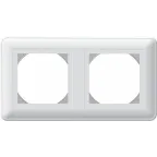W59 Рамка 2 поста IP44 белая