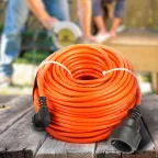 Удлинитель силовой UPx-1e-3x1.5-50m-IP44 в бухте c/з 1 гн 50м ПВС 3х1.5 UPx-1e-3x1.5-50m-IP44