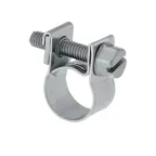 Хомут стяжной mini 12-14-0.5 мм. нержавеющая сталь W2