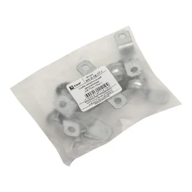 Скоба металлическая двухлапковая d16-17мм (10шт.) PROxima