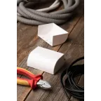 Заглушка (100х40) (2 шт) Plast Белый