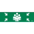 Этикетка самоклеящаяся 310х90мм ''Место сбора'' IEK