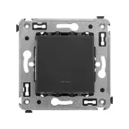 Avanti Кнопка одноклавишная в стену, , Черный матовый