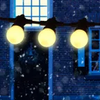 Гирлянда Белт Лайт набор 5 м ERABL-WS5 , 15 LED ламп (шаг 30 см), теплый свет, 220 В, каучук