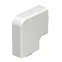 Крышка плоского угла кабельного канала WDK 15x40 мм (ПВХ, белый)