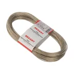 Трос стальной в ПВХ оплетке d-2.0 мм. прозрачный (20 м)