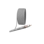 Кабель коаксиальный RG-6U 75 Ом Cu/(оплётка Cu 64%) нг(А)HF цвет серый 100 м