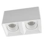 Светильник накладной IP20 10 Вт GU5.3 LED бел./бел. пластик DENKIRS DK3085-WH