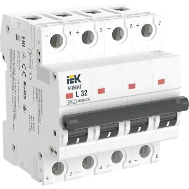 ARMAT Автоматический выключатель M06N-DC 4P L 32А IEK