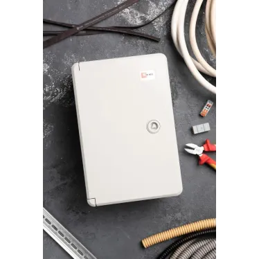 Бокс пластиковый с монтажной платой 300х200х130 мм IP65 PROxima