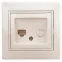 Розетка информационная RJ45, СУ, Plano, сл.кость, 1-303-02