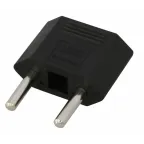 Переходник сетевой плоский Тефаль, черный