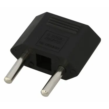 Переходник сетевой плоский Тефаль, черный