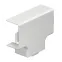 Крышка T-образной секции кабельного канала WDK 25x40 мм (ПВХ, белый)