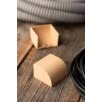 Заглушка (40х25) (4 шт) Plast под светлое дерево