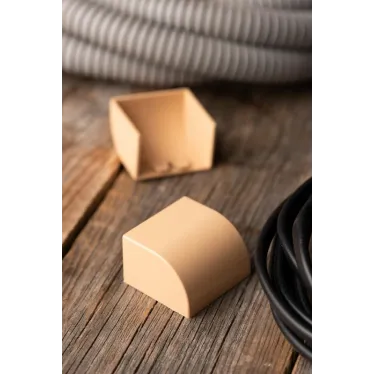 Заглушка (40х25) (4 шт) Plast под светлое дерево