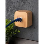 Розетка RJ-45 1-местная ОП Минск 1А 120В светлое дерево