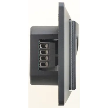 GLOSSA Термостат электронный теплого пола с датчиком 10A антрацит в сборе