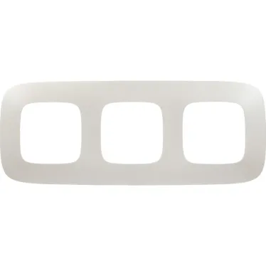 Valena ALLURE Рамка 3 поста жемчуг универсальная