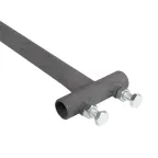 Держатель мачты молниеприемника к стене, D-20мм, вынос 100мм, L- 530