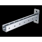 Кронштейн одиночный LAS 41х41 основание 500мм горячеоцинкованный