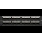 Патч-панель 192UCAT5E 48 портов RJ45 неэкранированная