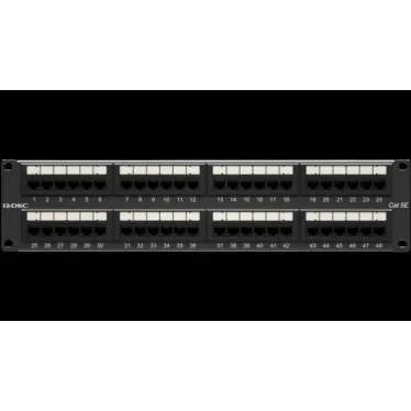 Патч-панель 192UCAT5E 48 портов RJ45 неэкранированная