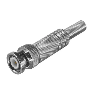 РАЗЪЁМ штекер BNC под пайку с пружиной металл PROCONNECT