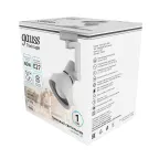 Светильник трековый однофазный под лампу E27 220V IP20 112*230мм белый конус | TR014 | Gauss