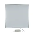 Светильник светодиодный ультатонкая панель 595х595х8мм 42Вт 3600Лм 6500K ULP-6060-42W/DW EFFECTIVE SILVER серебро с б/п | UL-00001793 | Uniel