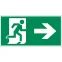 пиктограмма "ФИГУРА / СТРЕЛКА ВПРАВО" 400х200мм для аварийно-эвакуационного светильника Vault | V5-EM03-60.013.022 | VARTON