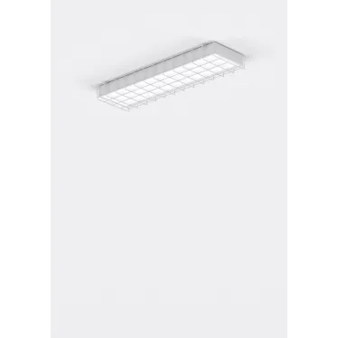 Светильник светодиодный S170 2.0 спорт/ обр.учр накл. 600*212*70мм IP40 16 ВТ 4000К с защ.реш с призм. рас. | V1-E0-00067-01PR0-4001640 | VARTON