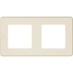 Рамка 2 поста INSPIRIA слоновая кость