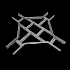 Х-разветвитель лестничный 100х300х1,2 мм Быстрый монтаж