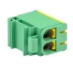 Клемма силовая вводная двойная КСВ 16-50 кв мм. желто-зеленая