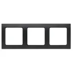 Стокгольм Рамка 3-местная черная
