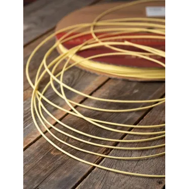 Трубка термоусаживаемая ТУТ нг 4/2 желтая рулон PROxima