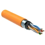 Витая пара F/UTP кат 6 4x2х23AWG solid LSZH 305м оранжевый