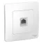 BLANCA скрытой установки розетка компьютерная RJ45, белый