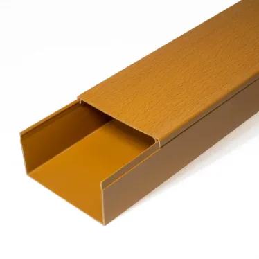 Кабель-канал бук 2-й замок в п/э 80х60 мм (8 м/уп)