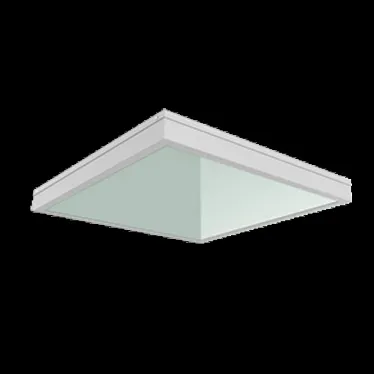 Светильник светодиодный VARTON C070/UGL медицинский встраиваемый/накладной 35ВТ CRI90 4000 K 595х595х68 мм с защитным силикатным стеклом класс защиты IP54