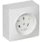 Розетка разборная для плиты с з/к о/у белая 32А Рпл10-К IEK