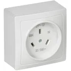 Розетка разборная для плиты с з/к о/у белая 32А Рпл10-К IEK