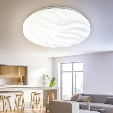 Светильник потолочный светодиодный Классик с ДУ SPB-6 Wave 30 30Вт 3000-6500К 2550Лм