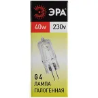 Лампа накаливания галогенная G4-JCD-40W-230V-CL (галоген, капсула, 40Вт, нейтр, G4) (100/1000/35000)