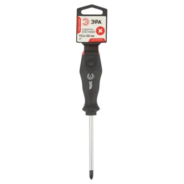 Отвертка PZ 2х100 мм крестовая двухкомпонентная рукоятка