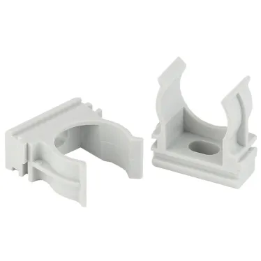 Крепеж-клипса CLIP-50 для трубы cерая d50мм 20шт