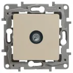 ETIKA Розетка телевизионная TV Звезда слоновая кость