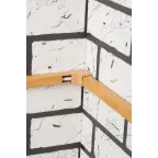 Угол внутренний (20х10) (4 шт) Plast под светлое дерево