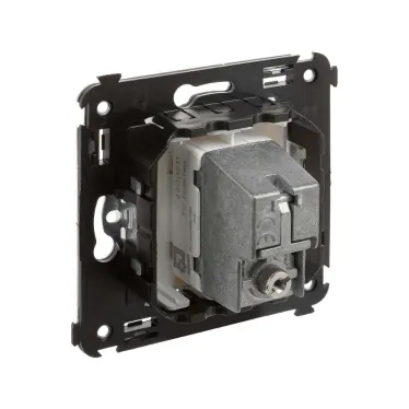 Avanti Розетка TV в стену, проходная, ''Белое облако''